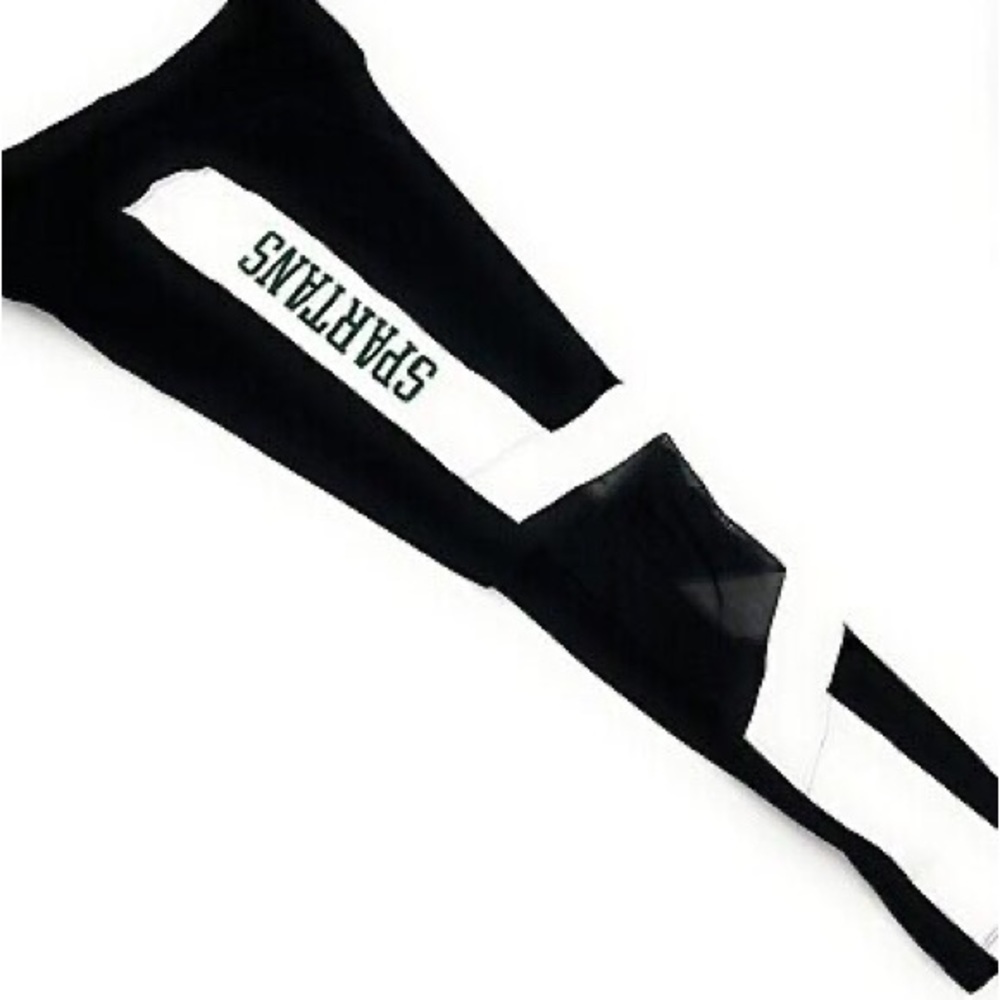 Victoria’s Secret College MSU Leggings with Mesh